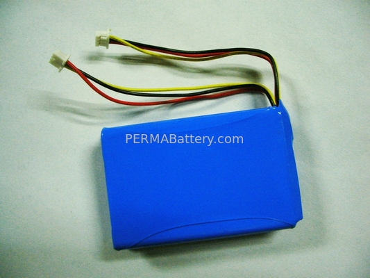 КИТАЙ блок батарей Li-иона 103450 3.7V 1800mAh с PCB и 2 разъемами для приборов GPS поставщик