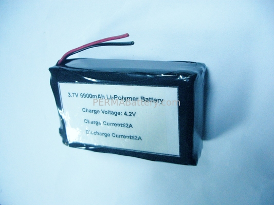 КИТАЙ Блок батарей полимера 3.7V 6900mAh лития с внешними руководствами предохранения и летания поставщик