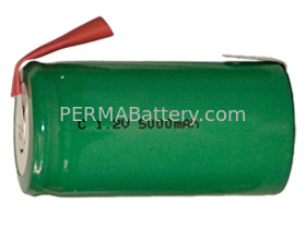 КИТАЙ Клетка батареи NiMH c 1.2V 5Ah с ориентированный на заказчика стержнями поставщик