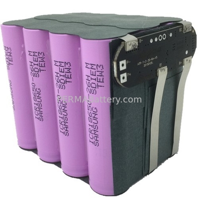 Китай блок батарей Li-иона 18650 3S4P 11.1V 10.4Ah с PCM и ведущими проводами поставщик