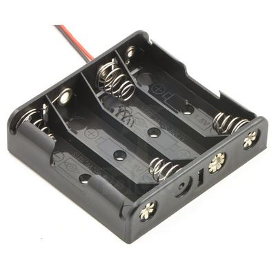 Держатель батареи для батарей 4pcs AA